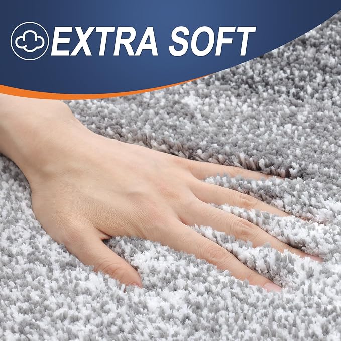 OLANLY Bathroom Runner Rugs Mat 70x20, Extra Soft Absorbent Microfiber Bath Rugs - Image 3