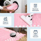 GarveeHome Hallway Runner Rug 2x6 Non Slip Scalloped Washable Rug - Image 6
