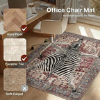 36"x48" Office Chair Mat for Hardwood Tile Floor, Under Desk Carpet Protector - Image 3