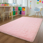 Andecor Soft Fluffy Bedroom Rugs, 4 x 6 Feet Indoor Shaggy Plush Area Rug - Image 2