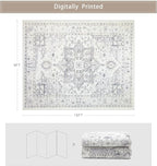 Srugn Area Rug 8x10 Washable Area Rugs - Image 2