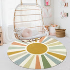 STARUIA Boho Washable Rug 5 Ft Round Area Rug - Image 7
