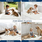 OLANLY Dog Door Mat for Muddy Paws 70x46, Ultra Absorbent Chenille Mud Doormat - Image 8