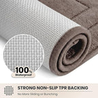 PURRUGS Dirt Trapping Door Mat 34" x 59", Non-Slip/Skid Machine Washable - Image 5