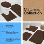 GORILLA GRIP Bath Rug Mat 60x24, Thick Soft Absorbent Chenille, Quick Dry - Image 8