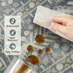 Rugxara 5x7 Washable Area Rugs for Bedroom & Living Room - Image 7
