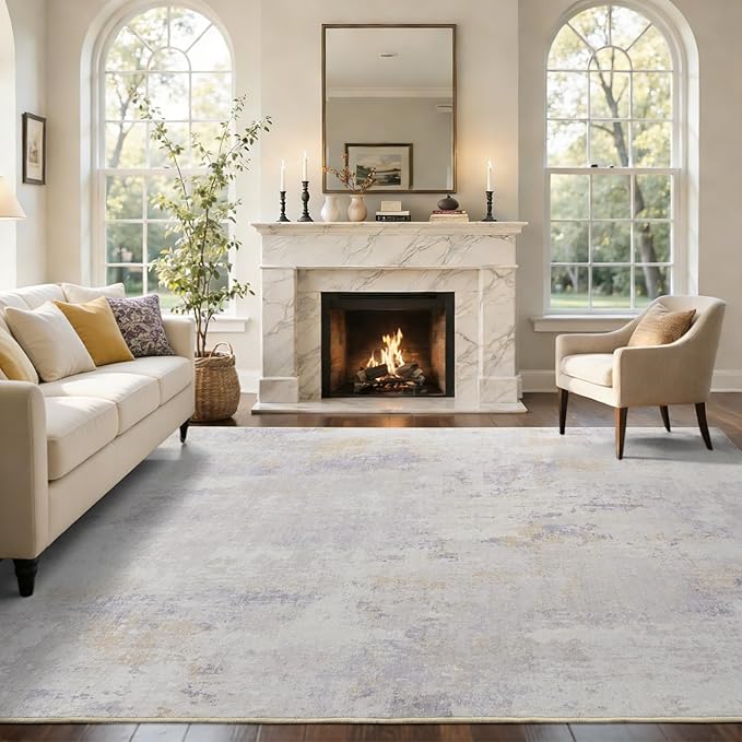 8x10 Ft Large Area Rugs for Living Room, Soft Non-Slip Washable Rugs Modern - Image 2
