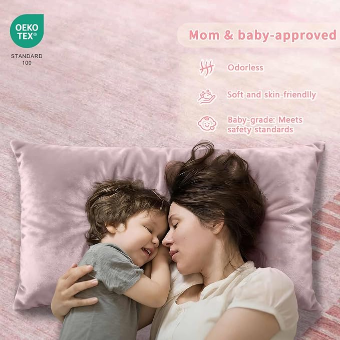 Latte&Fog 5x7 Pink Rug for Girls Bedroom, Washable Scalloped Bow Area Rugs for - Image 7