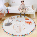 Poowe Round Kids Rug by Poowe