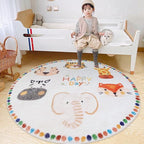 Poowe Round Kids Rug by Poowe
