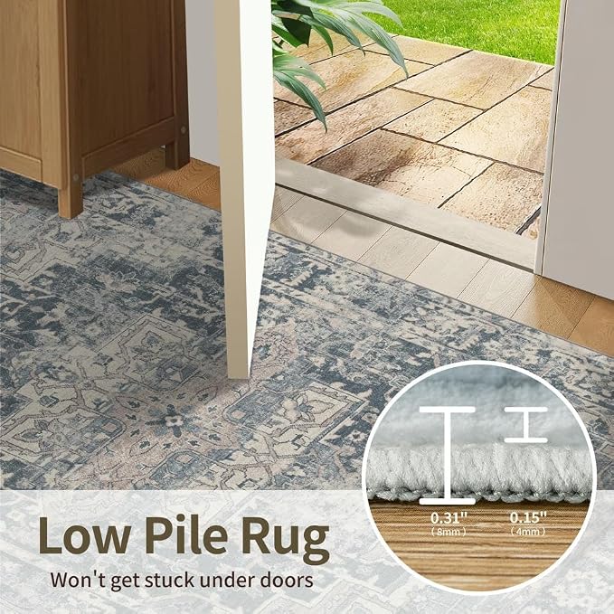 Rugxara Entryway Rug Door Mat, Washable Samll 2x3 Rug, Non Slip Area Rugs - Image 6