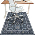 48"x72" Office Chair Mat for Hardwood Tile Floor, Under Desk Carpet Protector by BESBLEE