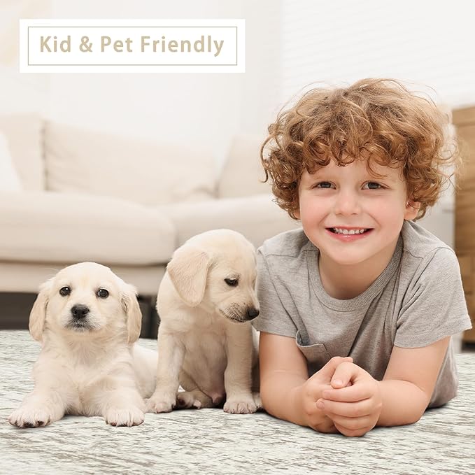 Srugn Washable Rugs 4x6 Area Rugs - Image 6