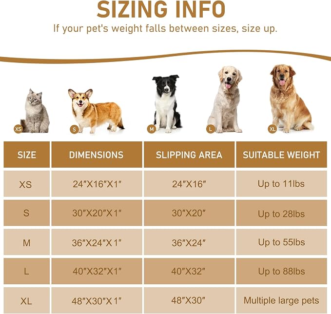 Smiry Dog Door Mat for Muddy Paws 59x24, Absorbent Dirt Trapper, Non-Slip - Image 8