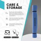 UMINEUX Large Yoga Mat for Men and Women 1/4 & 2/5 Inch Extra Thick TPE Fitness - Image 6