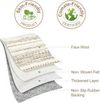 Nakagishi 9x12 Area Rug Living Room: Washable Boho Large Neutral Modern Soft - Image 9