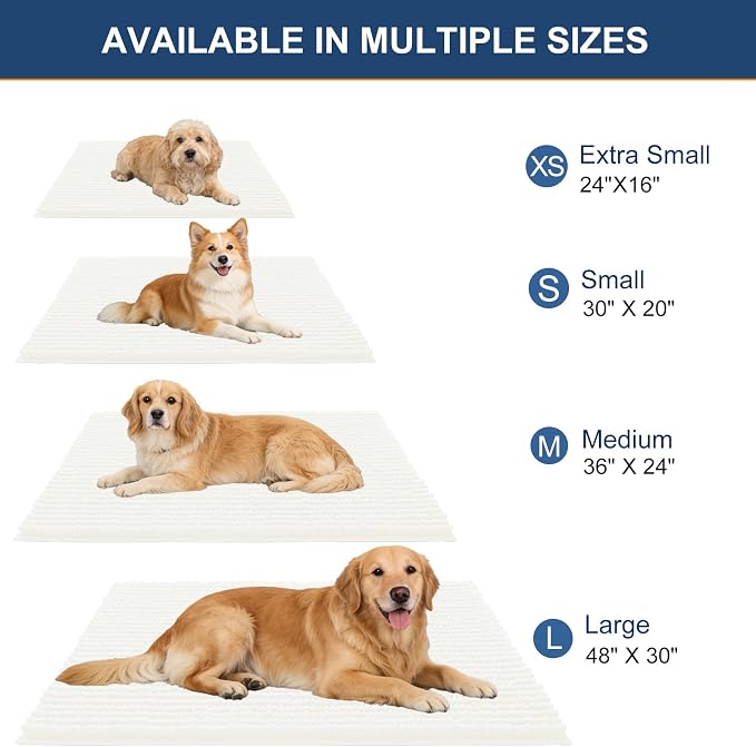 OLANLY Dog Door Mat for Muddy Paws 70x46, Ultra Absorbent Chenille Mud Doormat - Image 2
