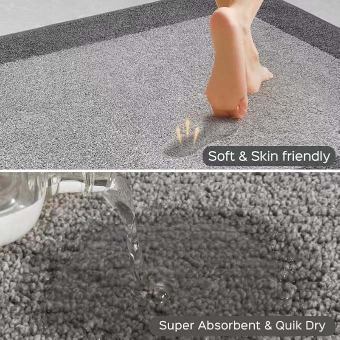 Machine Washable Runner Rug 32" x 120", Non Slip Kitchen Mat - Image 2
