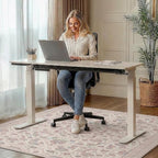 48"x60" Office Chair Mat for Hardwood Tile Floor, Under Desk Carpet Protector - Image 2