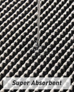 AMOAMI Upgraded Waffle Bath Mat, Super Absorbent Non Slip Bath Mats - Image 3