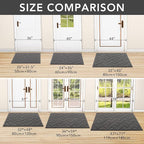hicorfe Front Door Mat Outside Entrance, Stain and Fade Resistant, Non Slip - Image 5