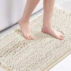 H.VERSAILTEX Microfiber Bath Rugs Chenille Floor Mat Ultra Soft Washable by HVERSAILTEX