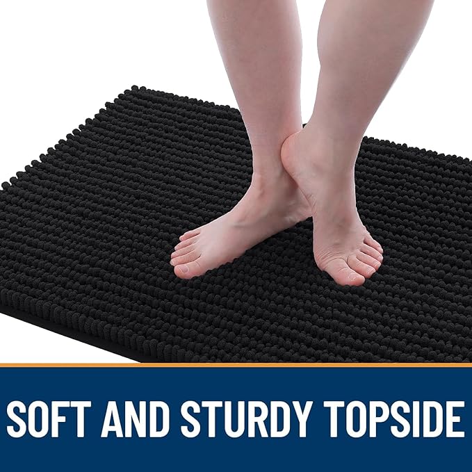OLANLY Dog Door Mat for Muddy Paws 47x24, Ultra Absorbent Chenille Mud Doormat - Image 3