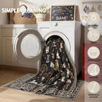 Black Living Room Rugs, Dogs Area Rugs 5x7 - Image 5