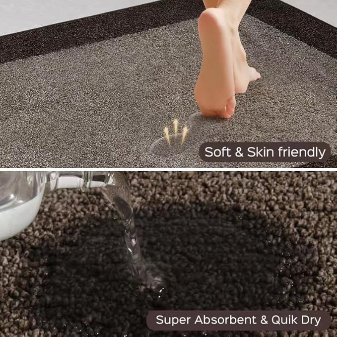 Machine Washable Kitchen Rug 32" x 72", Non Slip Indoor Door Rug, Absorbent - Image 2