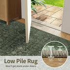 Rugxara 4x6 Rug for Living Room Bedroom, Vintage Retro Boho Area Rugs, Non Slip - Image 6