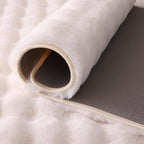 White Rabbit Plush Rug 3'x5', Fluffy Shaggy Area Rug - Image 6