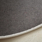 Poowe Kids Play Mat Baby Nursery Rug Round Educational Alphabet Soft Area Rug - Image 4