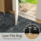 Rugxara 9x12 Area Rugs for Living Room Bedroom, Large Washable Rug, Non Slip & - Image 7