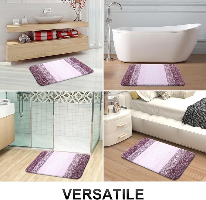 OLANLY Large Bathroom Rugs Mat 44x32, Extra Soft Absorbent Microfiber Bath Rugs - Image 6