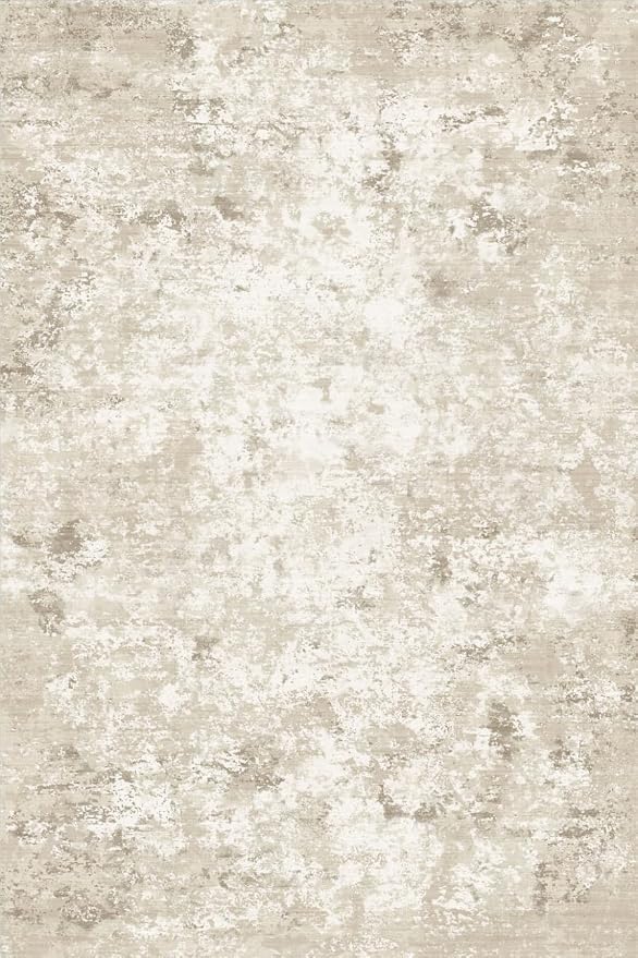 Toneed Abstract Area Rug 7x10 Modern Washable Rug Soft Non Slip Rug Low Pile - Image 7
