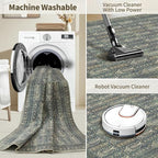 Rugxara 5x7 Washable Area Rugs for Bedroom & Living Room - Image 8