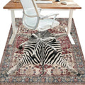 36"x48" Office Chair Mat for Hardwood Tile Floor, Under Desk Carpet Protector by BESBLEE
