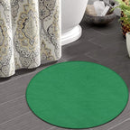 Machine Washable Modern Round Area Rug, Room Sofa Yoga Soft Round Carpet - Image 4