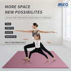 MRO Extra Large Yoga Mat, Soft for Women and Men Fitness, stretching - Image 6
