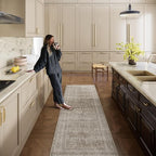 Washable Runners for Hallways Kitchen Rug: 2'x10' Runner Rugs Stain Resistant - Image 2