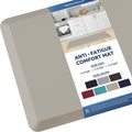 KitchenClouds Kitchen Mat Cushioned Anti Fatigue Kitchen Rug 17.3"x39" Water by KitchenClouds