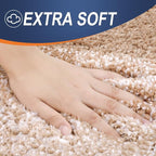 OLANLY Luxury Toilet Rugs U-Shaped 24x20, Extra Soft and Absorbent Microfiber - Image 3