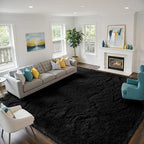 yongyangjuxin Fluffy Rug Shag Area Rug, Large Shag Area Rugs by Yongyangjuxi