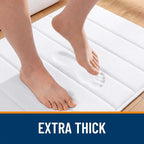 OLANLY Memory Foam Long Bathroom Rugs Runner 70x24, Super Soft Absorbent Bath - Image 6