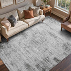 5x7 Ft Area Rugs for Living Room, Soft Non-Slip Washable Rugs Modern Abstract by Cuzwlovita