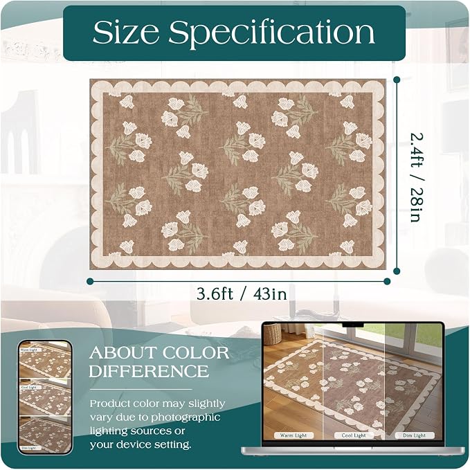 Floral Outdoor Rug - Image 8