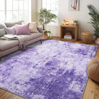 RELEANY Washable Area Rugs 8'x10' Non-Slip Modern Abstract Soft - Image 7