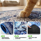 Hompet Cat Litter Mat 2 Pack, 18x28 Machine Washable Trapping Mats - Image 5