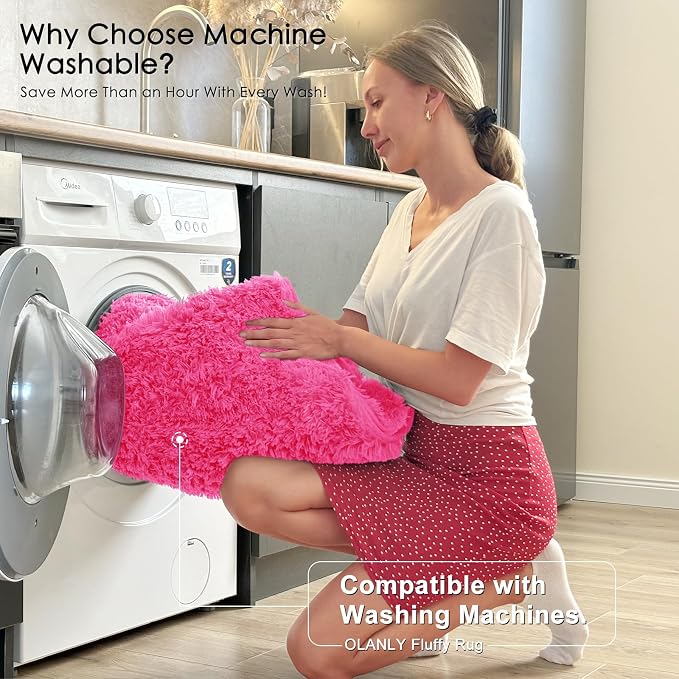OLANLY 2x4 Machine Washable Runner Rugs - Image 2