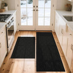COSY HOMEER 60x24Inch/35X24Inch Kitchen Rugs Sets Non-Slip Washable Kitchen Mats by COSYHOMEER
